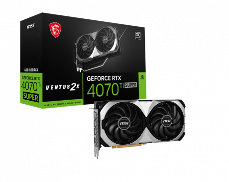 MSI GeForce RTX 4070 Ti SUPER Ventus 2X OC 16G